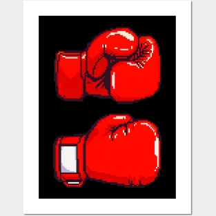 Boxing Gloves Posters and Art